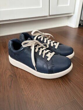 Navy Orthopedic Casual Shoes